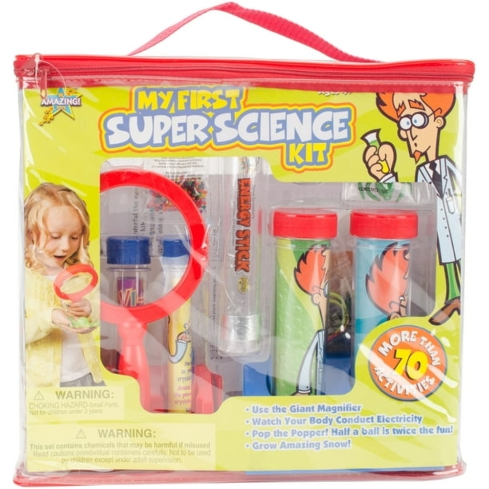 My First Super Science Kit - Red and Blue